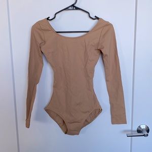 Capezio Long-Sleeve Leotard. Size M.